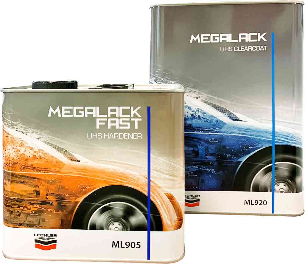 Kit vernis Mégalack ML920 4L + 1 durcisseur ML905 2L 