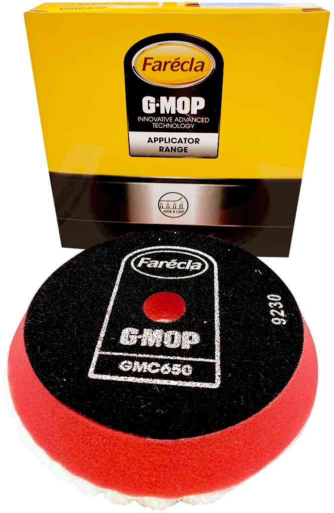 ETAPE 1, 1 mousse de polissage hybride G MOP super coupe - diam 150 mm 