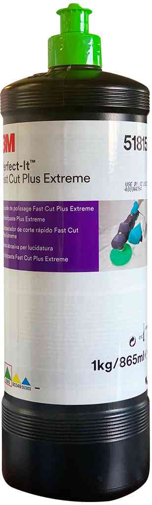 Liquide à polir fast cut plus - bouchon vert 865ML 