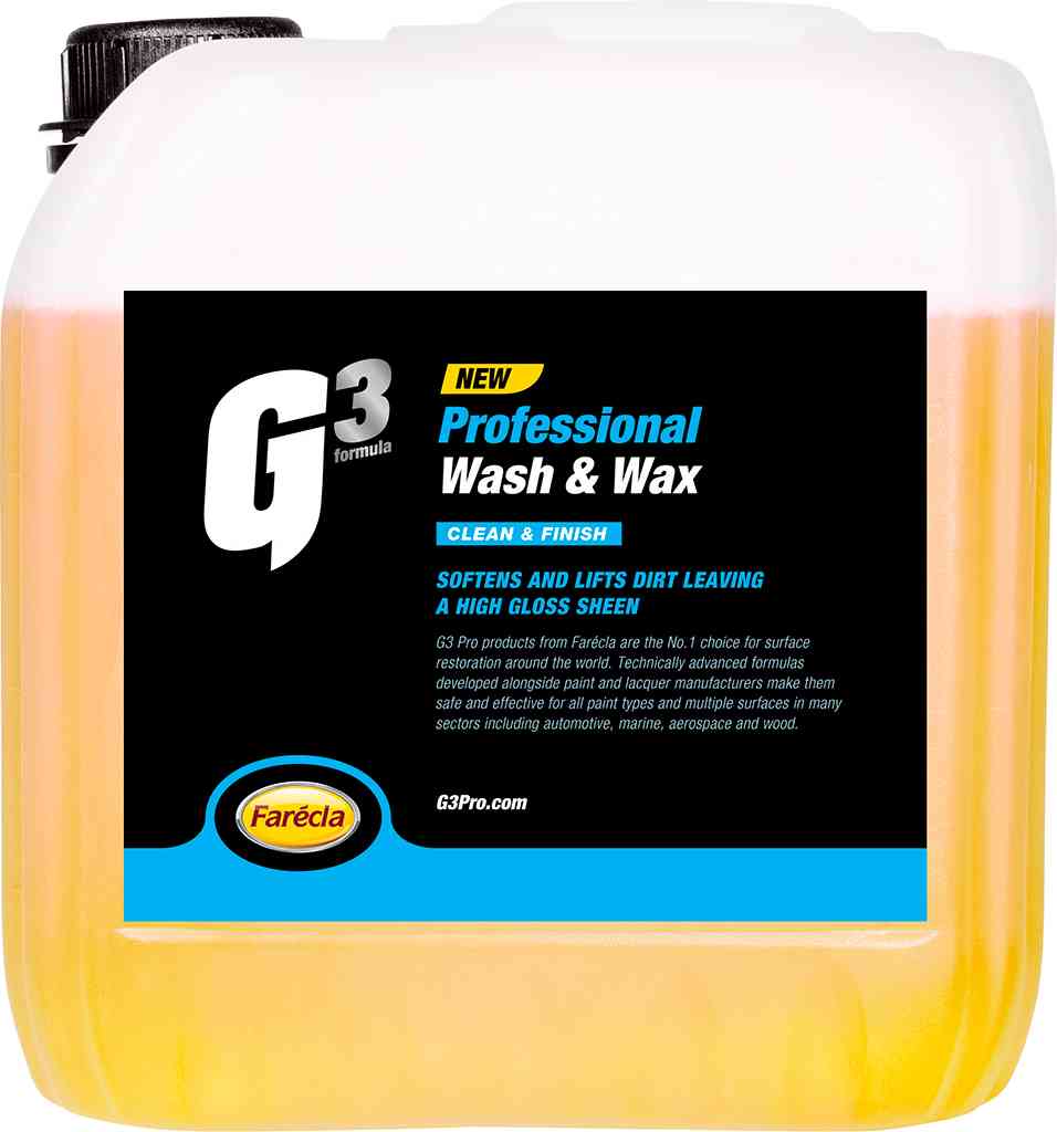 Nettoyant doux carrosserie Wash & Wax 3.78L 