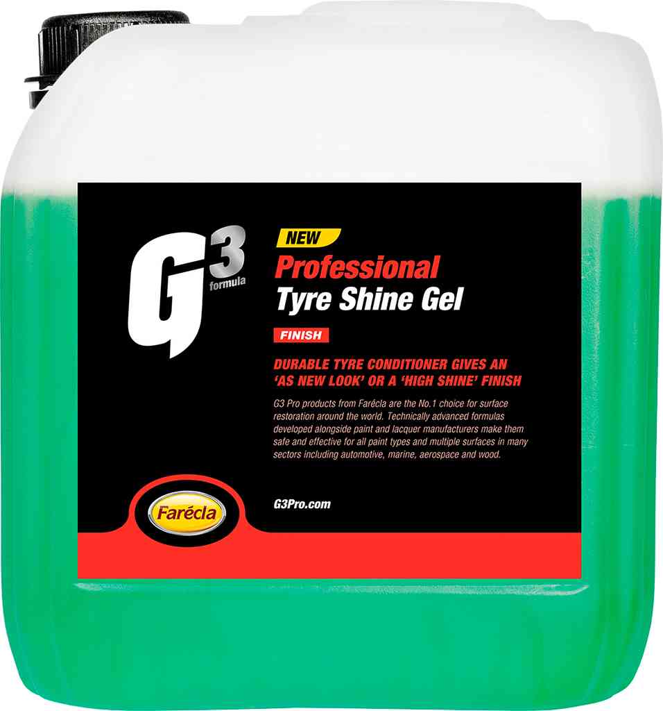 Gel pour pneus de protection et brillance Tyre Shine 3.78L 