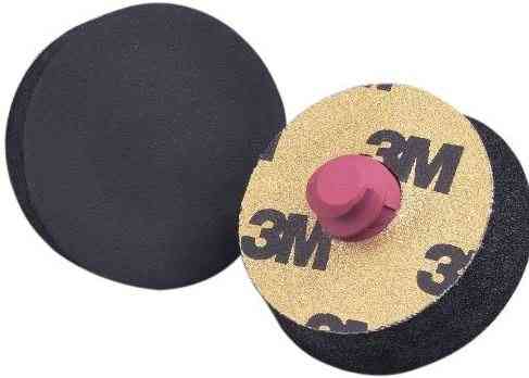 10 mini plateaux diam 32mm pour disques hookit fixation Roloc 