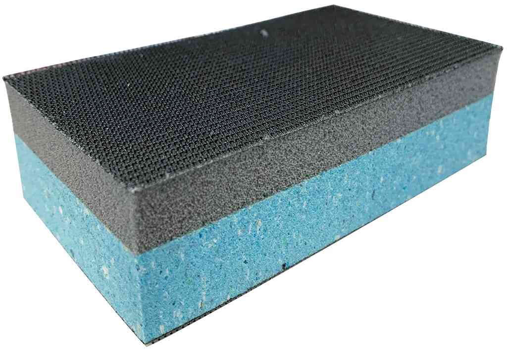 1 cale ponçage à sec SIAFAST double face souple & dure 70x125mm 