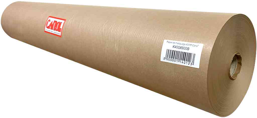 900mm x 400m kraft papier de masquage 40g/m2  