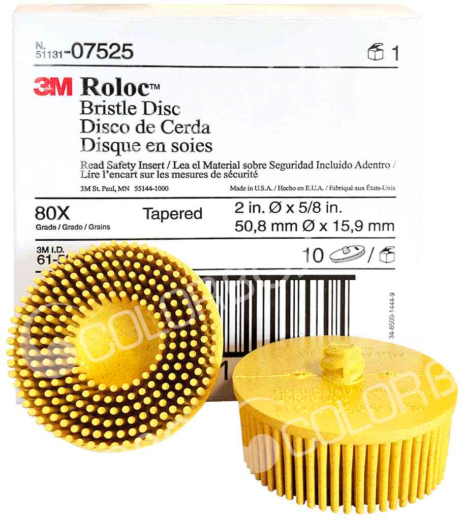 P50 diam 50mm 10 disques décapage jaunes résine RD-ZB  