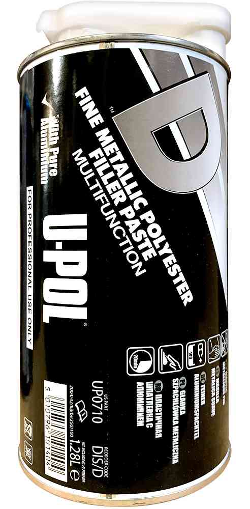 Mastic réparation support métallique - cartouche gris argent 1.1L 