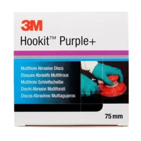 P500 diam 75mm 50 disques Hookit Purple+ 734U multitrous 